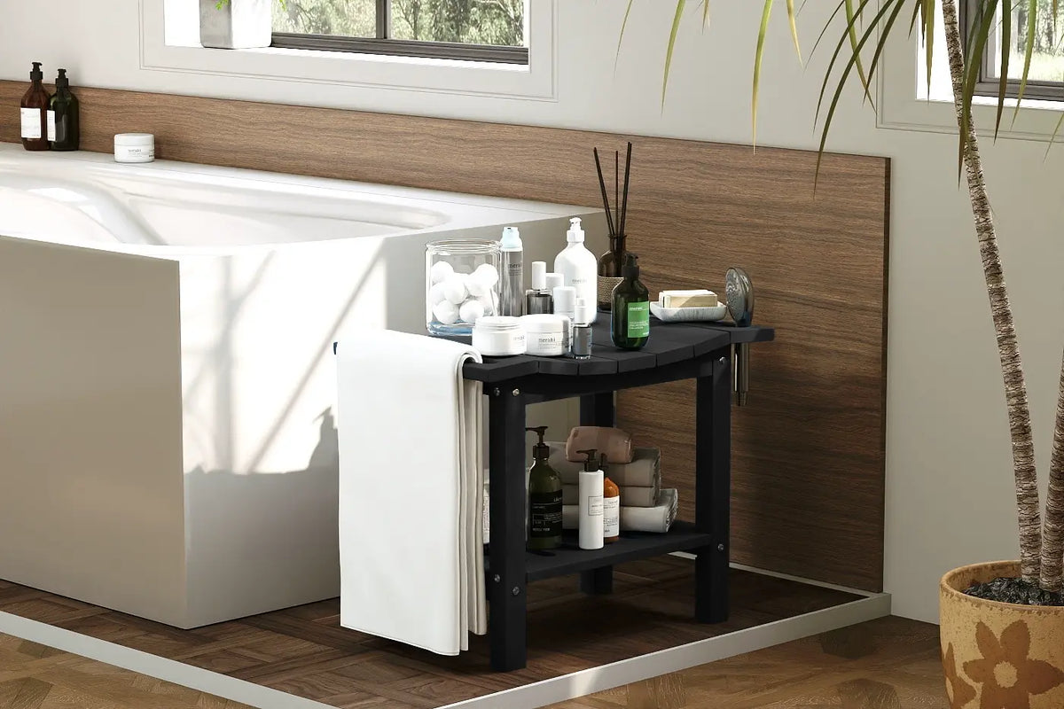 patio kingdom shower bench