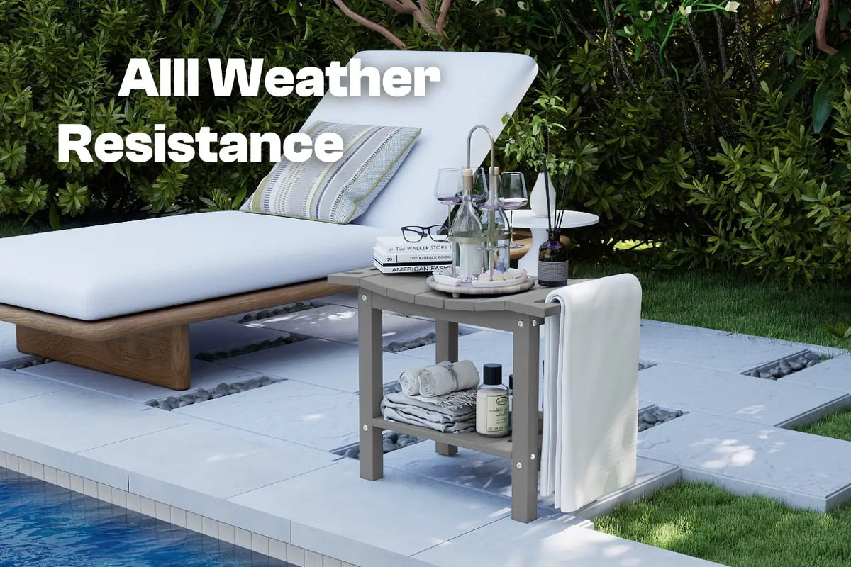 patio kingdom shower bench