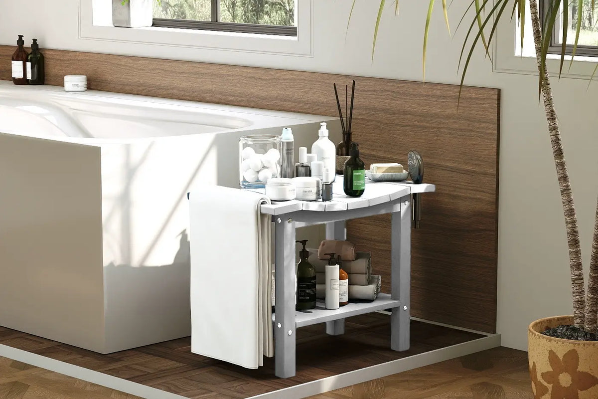 patio kingdom shower bench