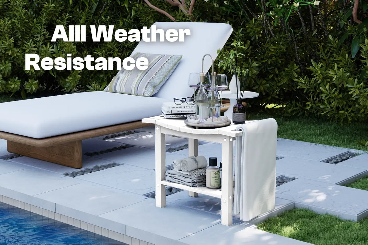 patio kingdom shower bench