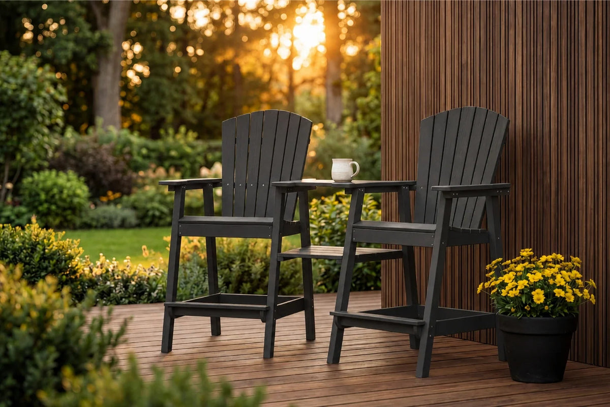 Tall Adirondack Chair Set