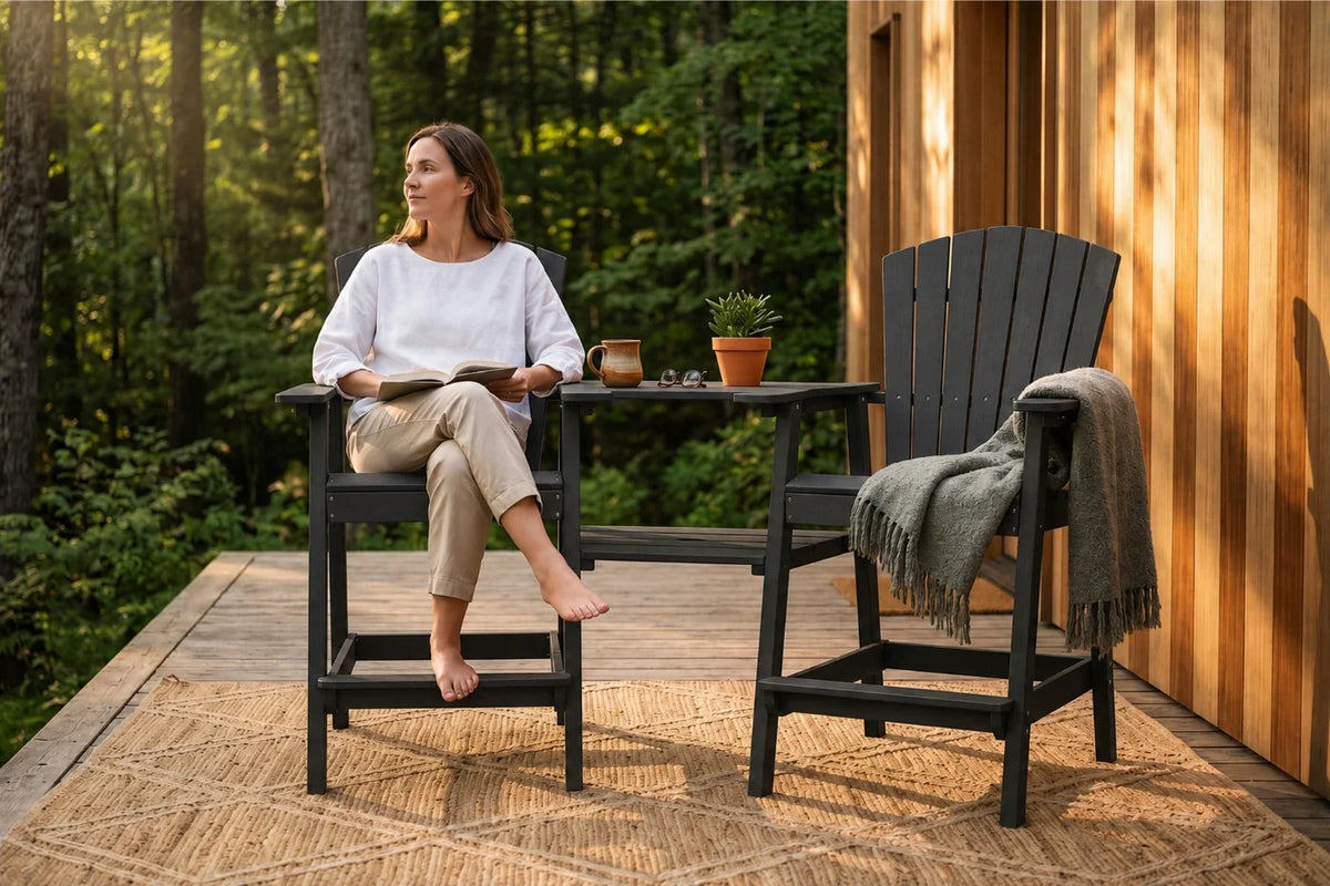 Tall Adirondack Chair Set