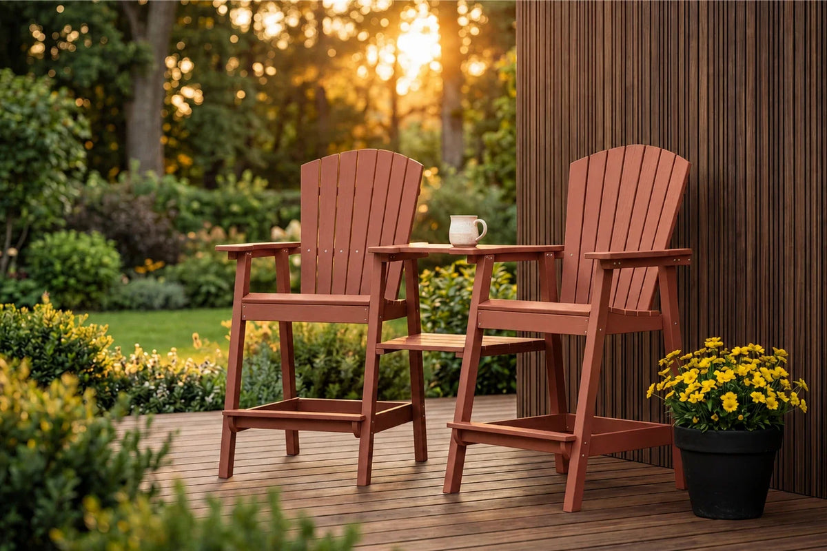 Tall Adirondack Chair Set