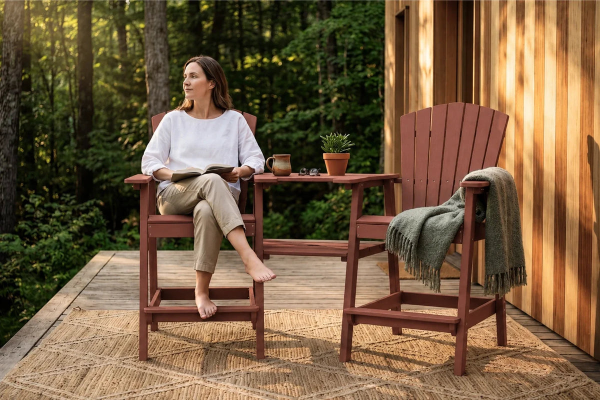 Tall Adirondack Chair Set
