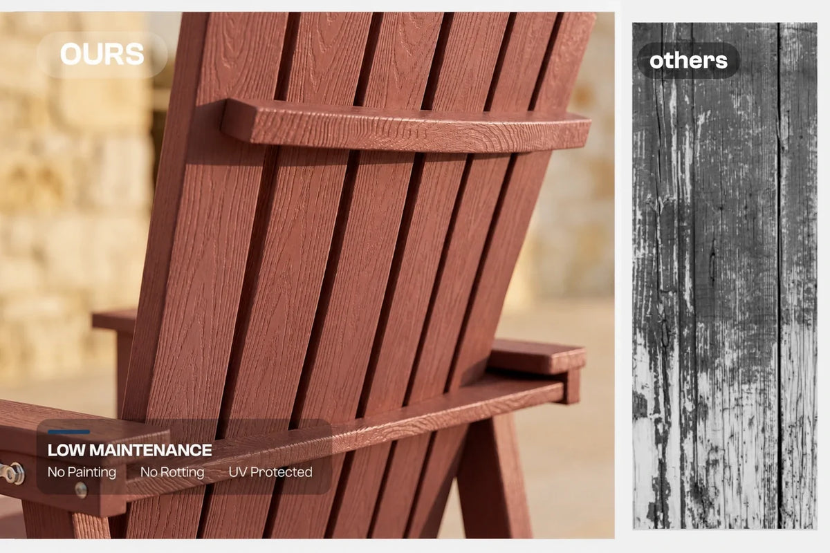 Tall Adirondack Chair Set