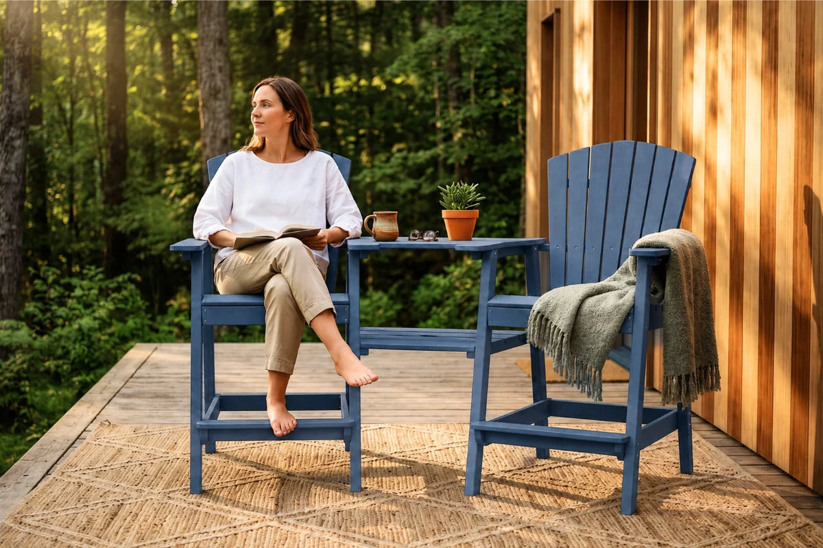 Tall Adirondack Chair Set