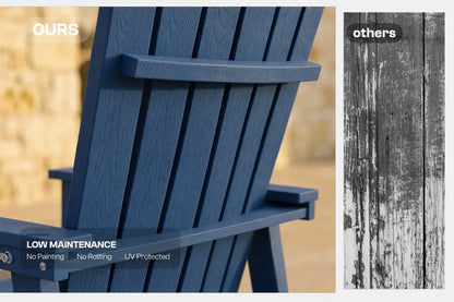 Tall Adirondack Chair Set
