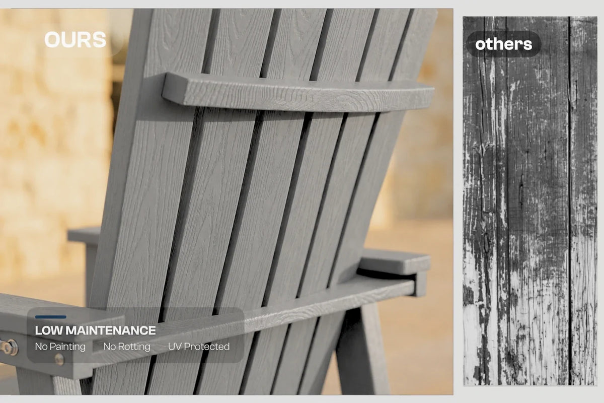 Tall Adirondack Chair Set