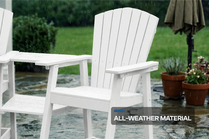 Tall Adirondack Chair Set
