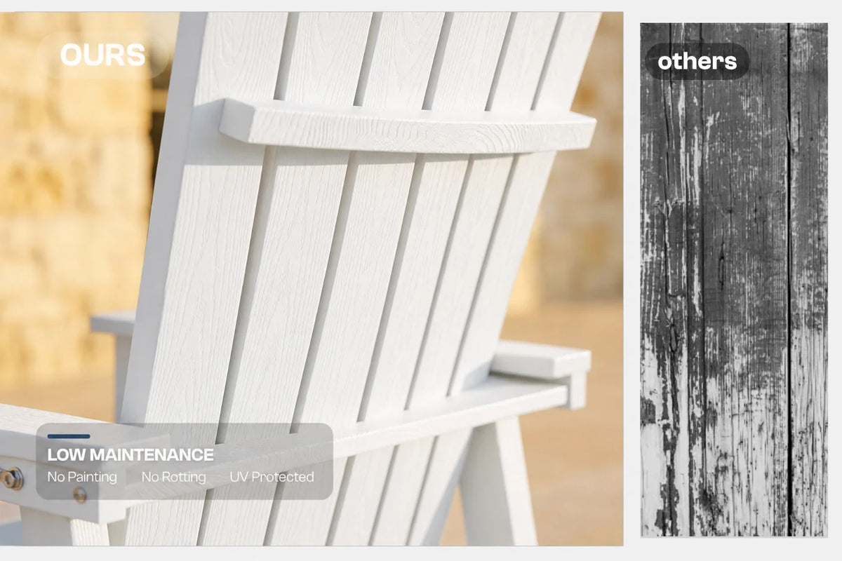 Tall Adirondack Chair Set