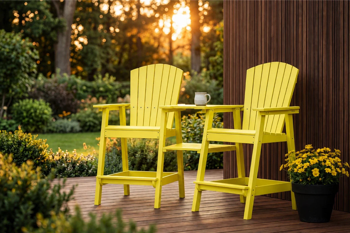 Tall Adirondack Chair Set