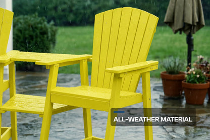 Tall Adirondack Chair Set
