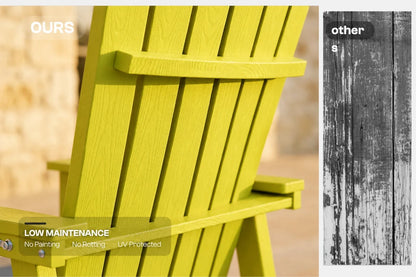 Tall Adirondack Chair Set